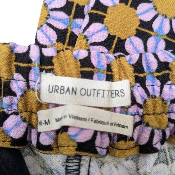 Urban Outfitters 70s wide leg Pull On Floral Pants - Picture 4 of 5
